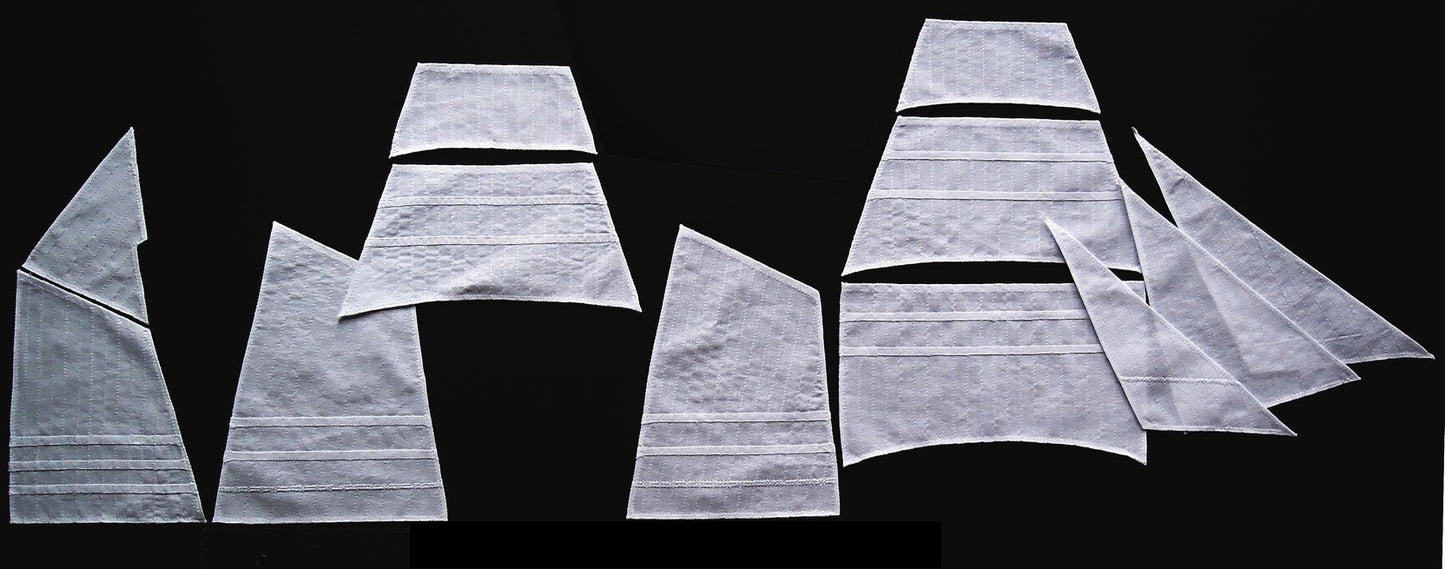 Dusek-Mamoli - Mamoli MV53-SAILS Set of Sails for CSS Alabama Model Ship Kit Scale 1/120