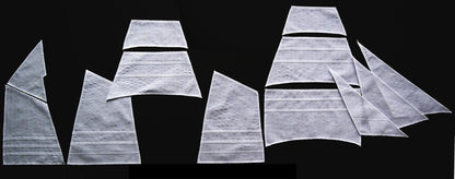 Dusek-Mamoli - Mamoli MV53-SAILS Set of Sails for CSS Alabama Model Ship Kit Scale 1/120