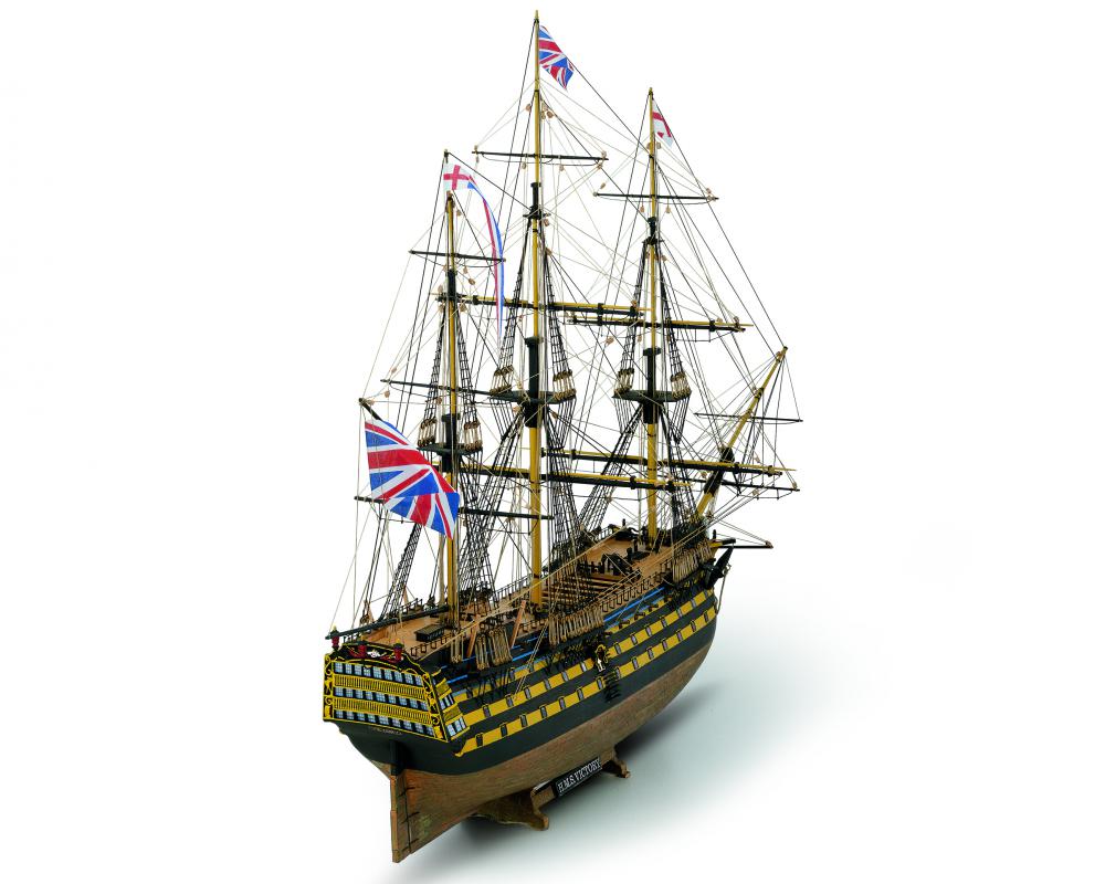 Dusek-Mamoli - Mamoli MV56 HMS Victory Scale 1/150 – Model Expo Online