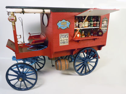 Model Trailways Medicine Wagon 1:12 Scale