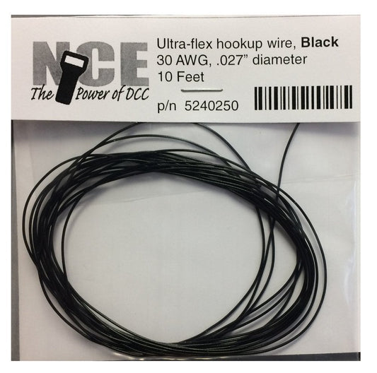 Nce Corporation - 30 Awg Blk 10'