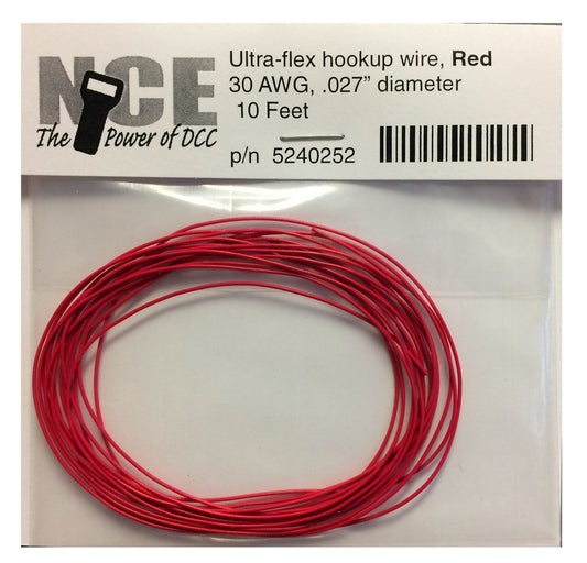 Nce Corporation - 30 Awg Red 10'