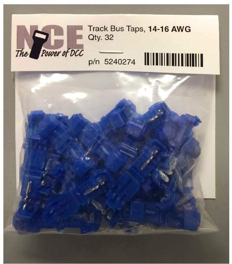 Nce Corporation - 14-16 Awg Track Bus Taps Blu32