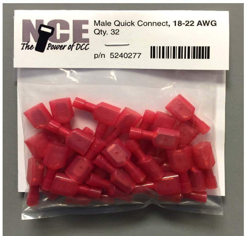 Nce Corporation - 18-22 Awg Male Qk Conn Red 32
