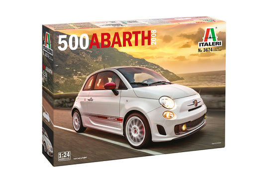 Italeri - Fiat 500 Abarth 2008 1:24