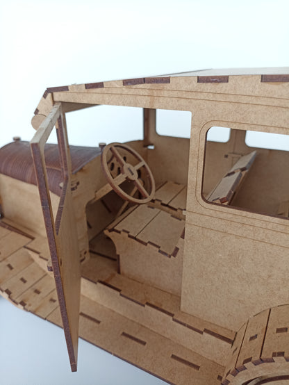 Nauticurso 1927 Ford Model A - Wooden Kit