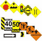 Osborn - Ho Assorted Road Signs