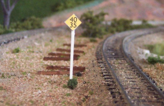 Osborn - Ho Speed Limit Sign