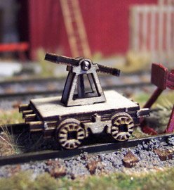 Osborn - Ho Railroad Hand Car static 2P