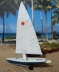 Osborn - HO Laser Dinghy Sailboat 2pc