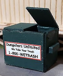 Osborn - HO Garbage Dumpster 4pk