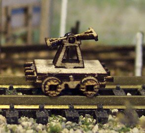 Osborn - N Railroad Hand Car static 2Pc