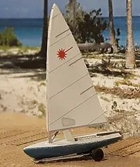Osborn - N Laser Dinghy Sailboat 2pc