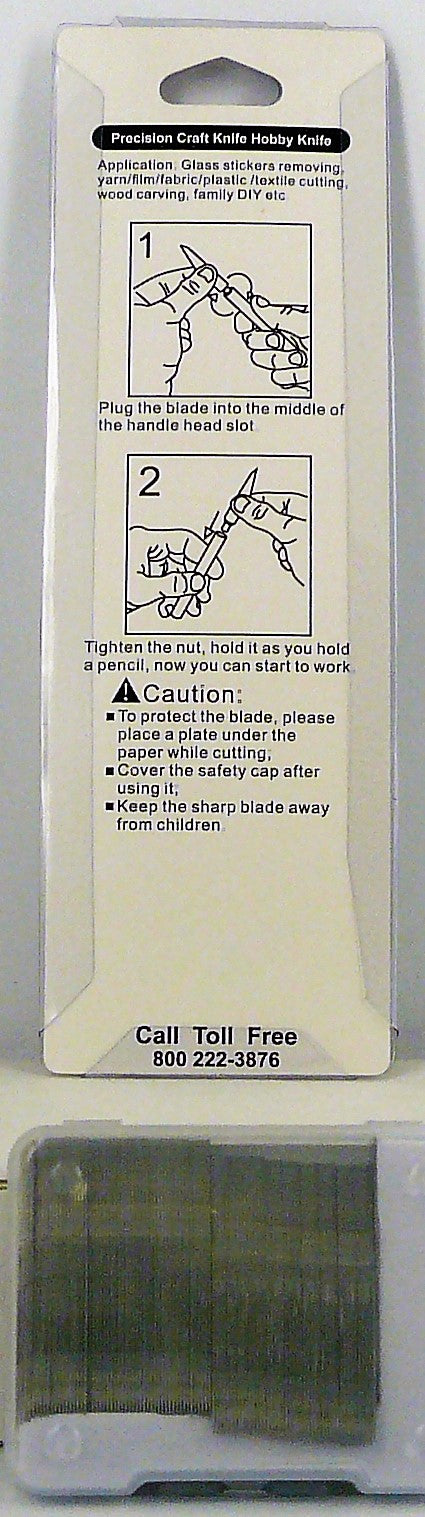 Model Expo - Tools - #1 Knife + 106 Blade Combo