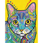 Paint Works - Colorful Cat Pencil by Number 9 x 12