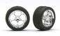 Pegasus - CHROME SWIRL STAR RIMS W/TIRES