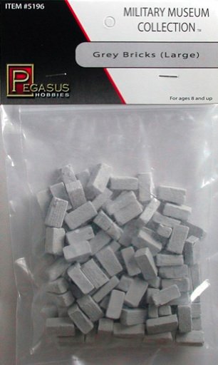 Pegasus - Grey Bricks Lg 1/2'
