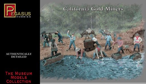 Pegasus - Gold Rush Miners 1:72