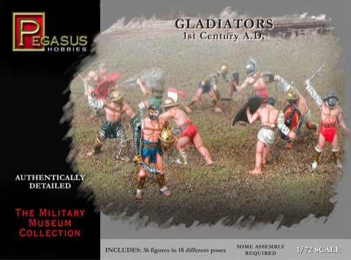 Pegasus - Gladiators 1:72
