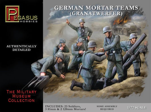 Pegasus - German Mortar Set 1:72