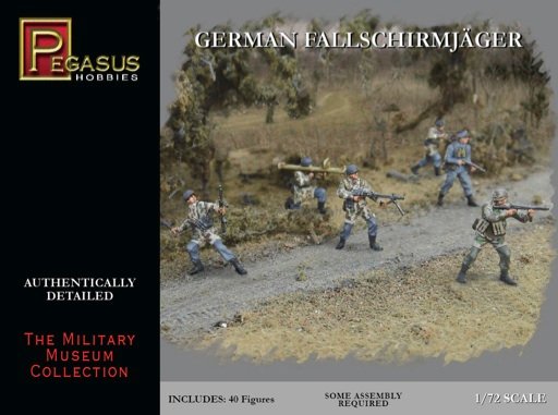Pegasus - German Fallschirmjager 1:72