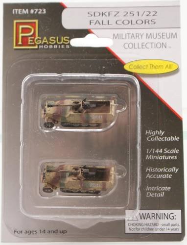 Pegasus - German Sd.Kfz.251/22 Fall1:144
