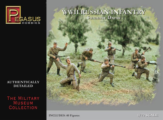Pegasus - Russian Ww-Ii Infantry Sum :72