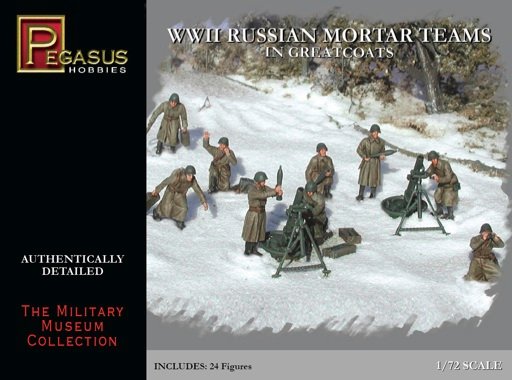 Pegasus - Russian Mortar Teams 1:72