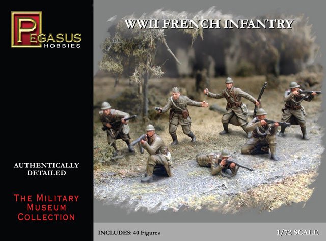 Pegasus - French Infantry 1940 1:72