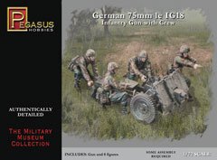 Pegasus - German Ig-18 Gun & Crew 1:72