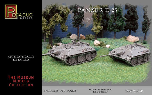 Pegasus - German E-25 Tanks 1:72