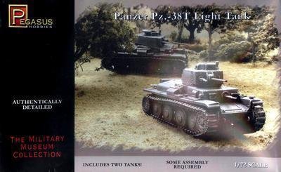 Pegasus - German PanZer Pz-38T 1:72