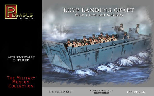 Pegasus - Lcvp Landing Craft 1:72