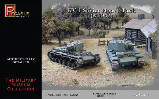 Pegasus - Kv-1 Soviet Hvy Tanks 1942 :72