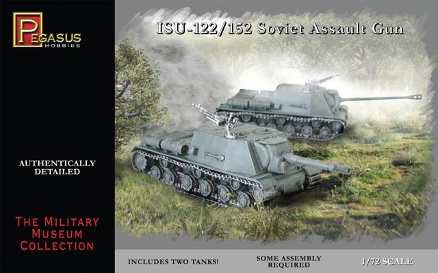 Pegasus - Russian Isu-122/152 (2) 1:72