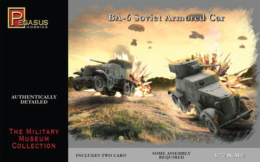 Pegasus - Ba-6 Soviet Armored Cars 1:72