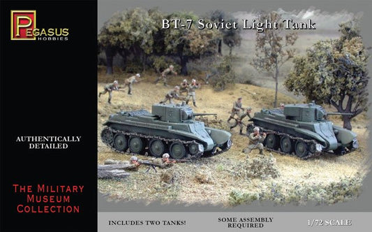 Pegasus - Bt-7 Soviet Light Tanks 1:72