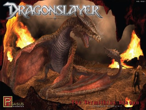 Pegasus - Vermithrax Dragon Kit 1:32