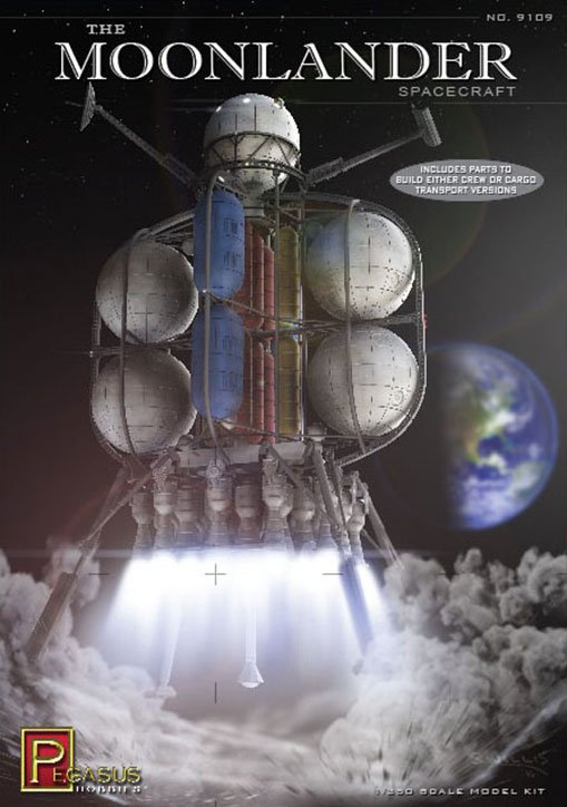 Pegasus - The Moonlander 1:350