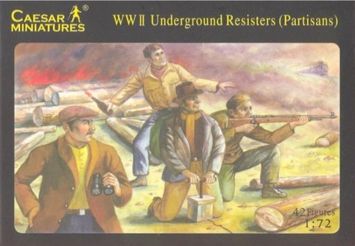 Pegasus - Caesar Ww-Ii Resisters 1:72