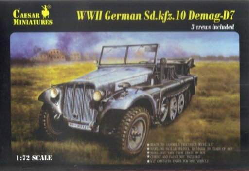 Pegasus - Ww-2 German Sdkfz 10 W/crew