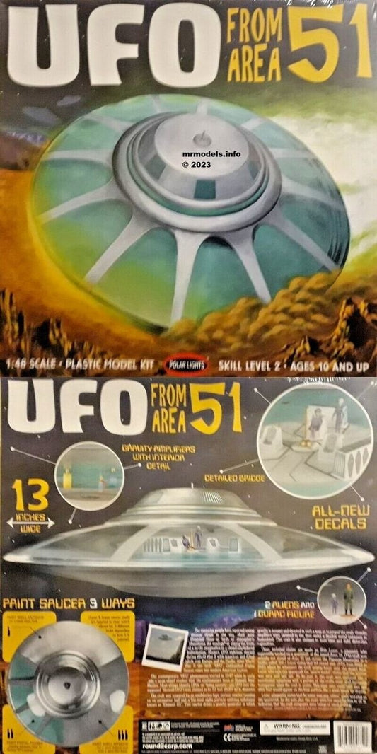 Polar Lights - Area 51 UFO 1:48