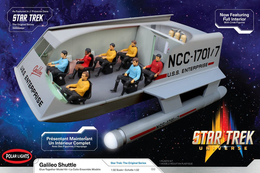 Polar Lights - Galileo Shuttle w/interior 1:32