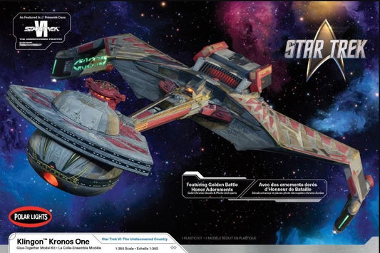 Polar Lights - Star Trek 6: Klingon Kronos 1 1:350