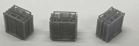 Phoenix - N PU Truck Frames Flatcar Load 3pcs