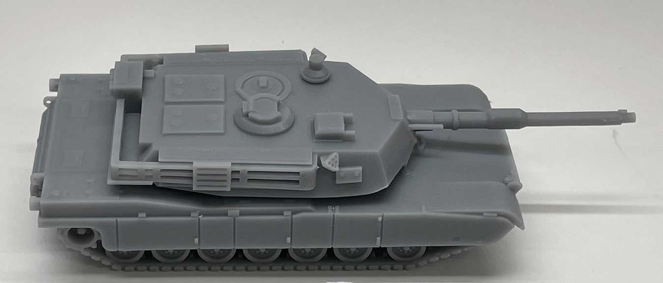 Phoenix - HO M1 Abrams MBT Flat Car Load