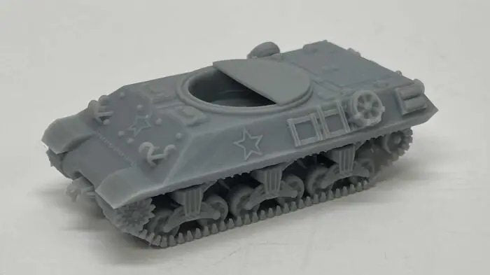 Phoenix - HO M35 Prime Mover Flatcar Load 1pc