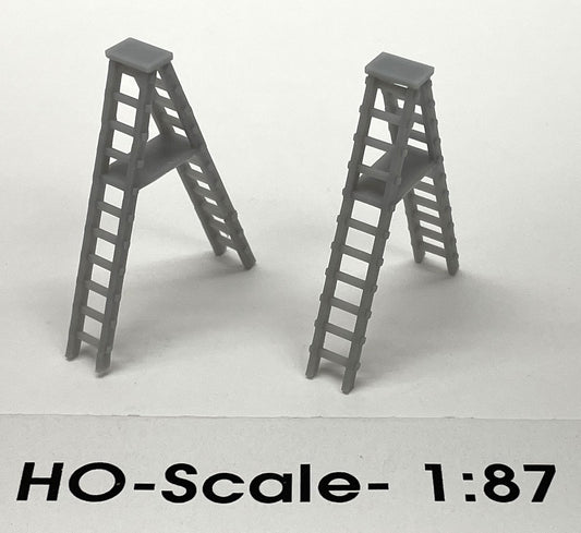Phoenix - HO A-Frame Ladders, Undecorated 2pc