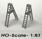 Phoenix - HO A-Frame Ladders, Undecorated 2pc
