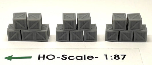 Phoenix - HO Crate Stacks-Type 1 Only, Undec (3pc)